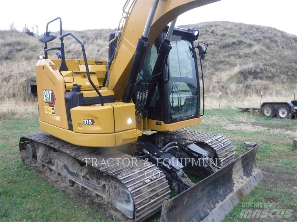CAT 315 Pásové rýpadlá