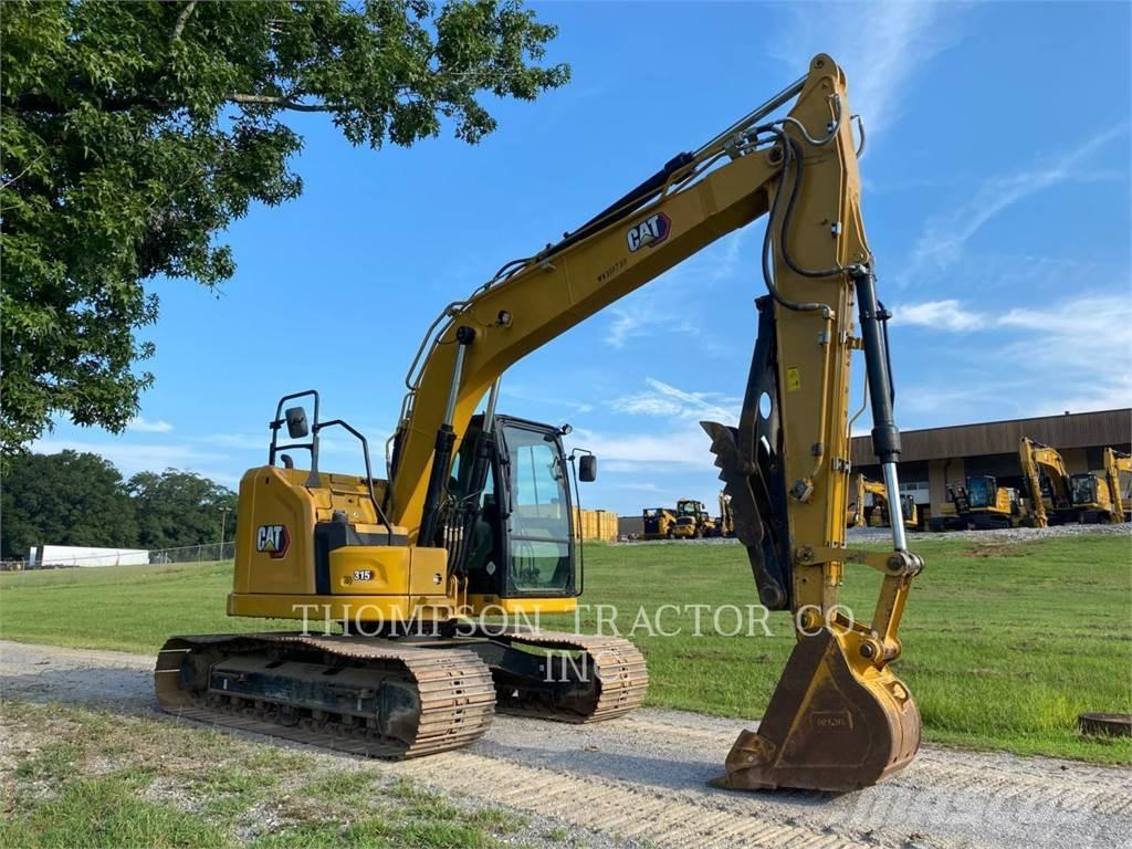 CAT 315 Pásové rýpadlá