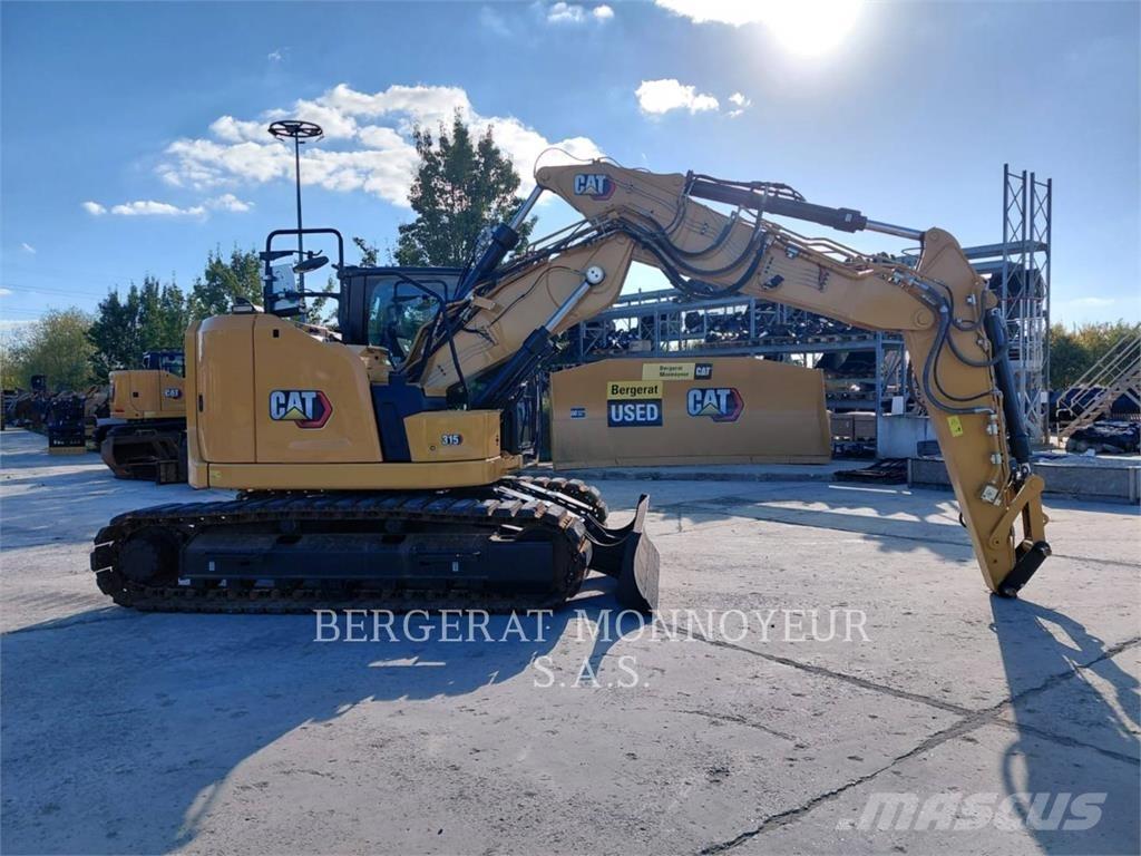 CAT 315 Pásové rýpadlá