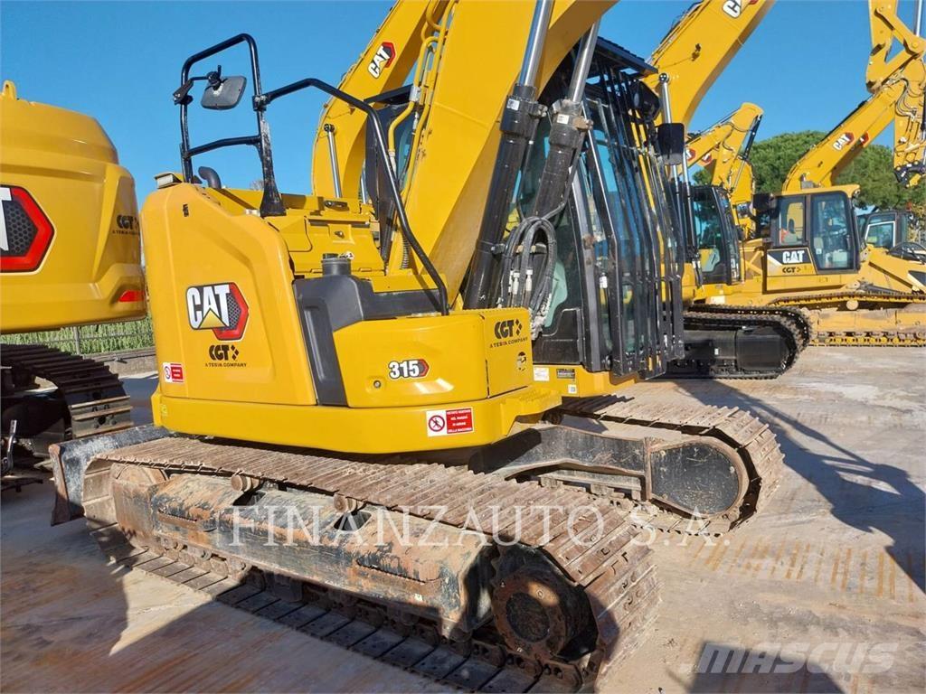 CAT 315 Pásové rýpadlá