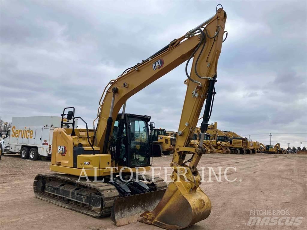 CAT 315-07 Pásové rýpadlá