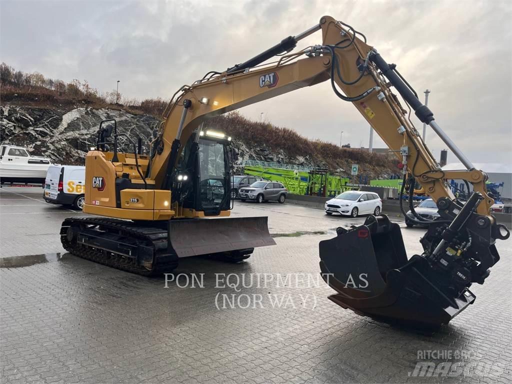 CAT 315-07 Pásové rýpadlá