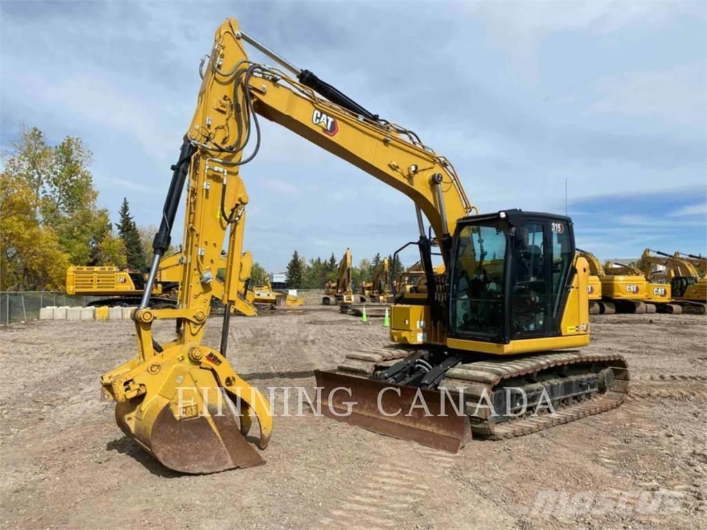 CAT 315-07 Pásové rýpadlá