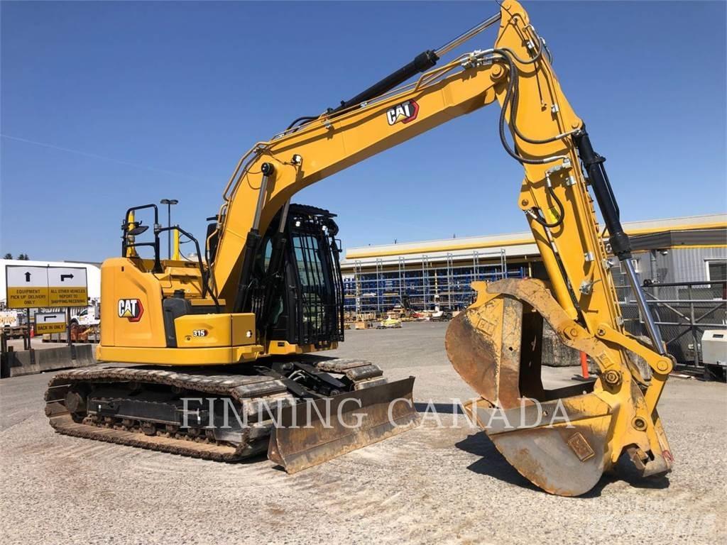 CAT 315-07 Pásové rýpadlá