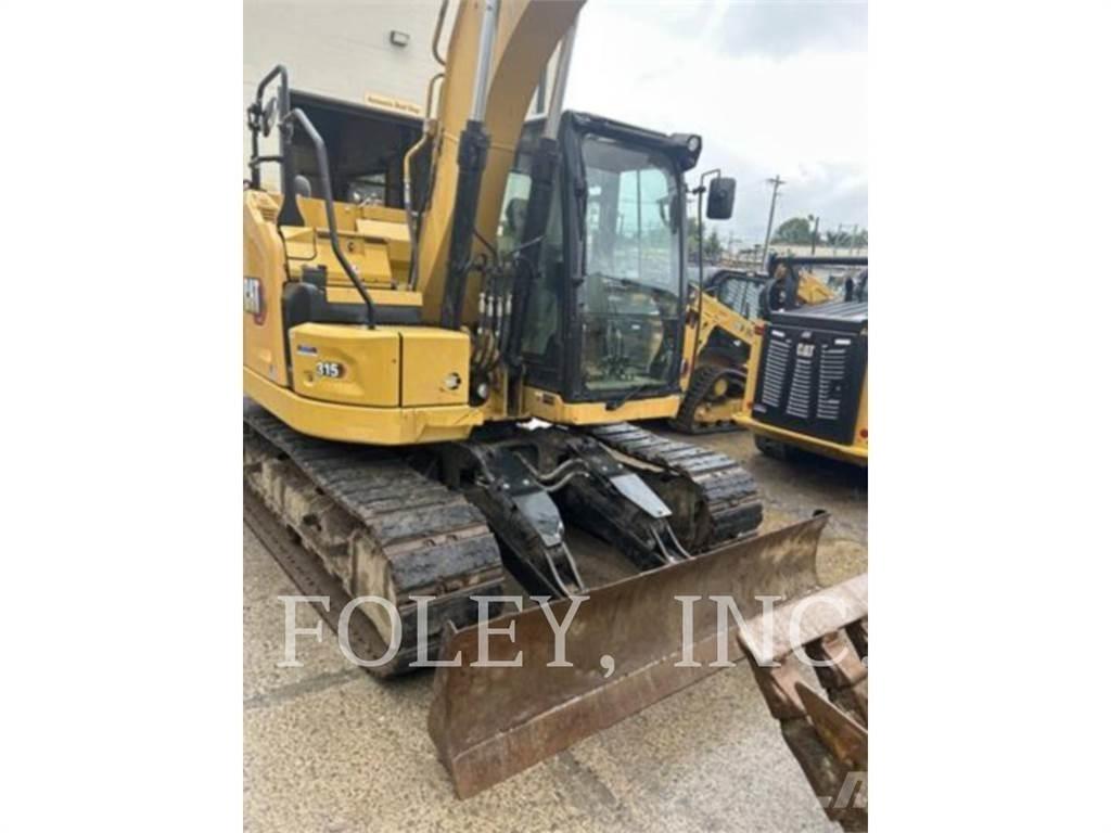 CAT 315-07 Pásové rýpadlá