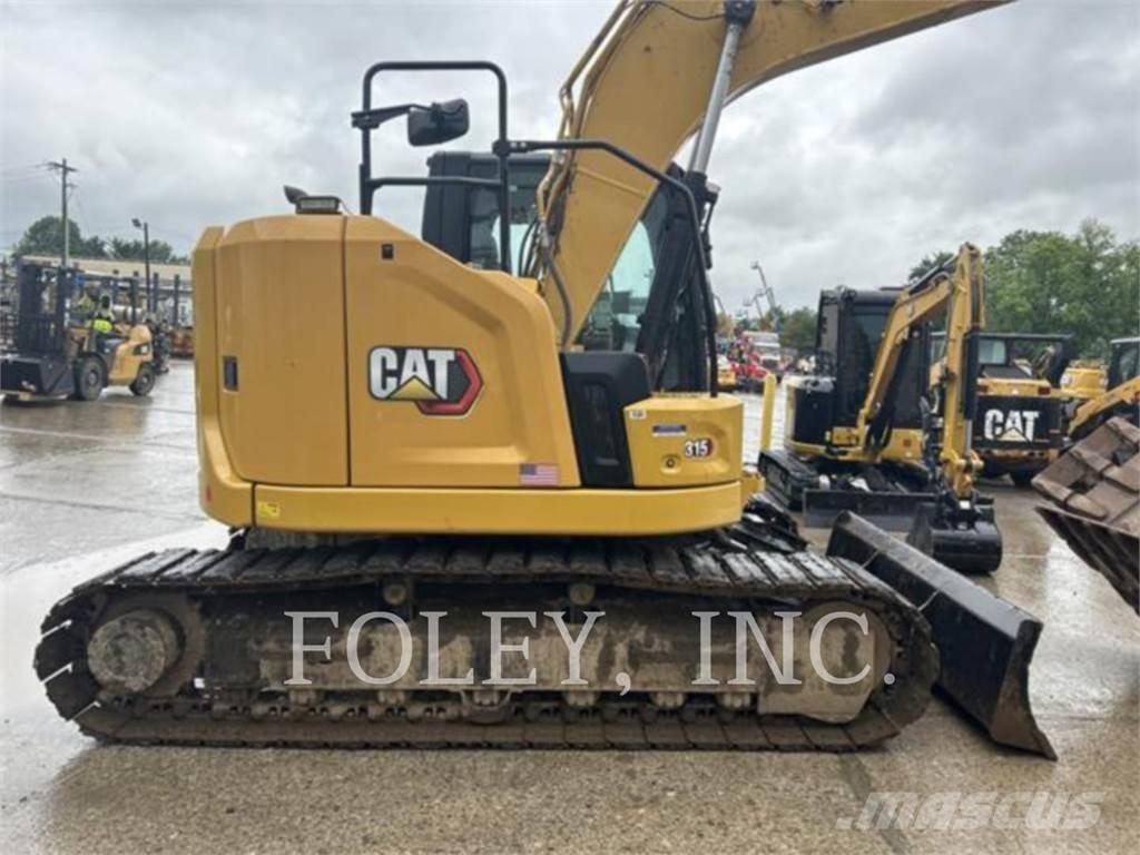 CAT 315-07 Pásové rýpadlá