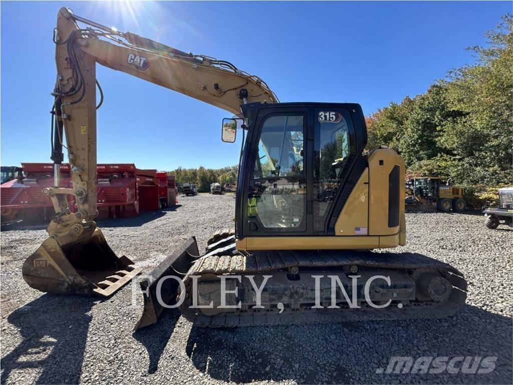CAT 315-07 Pásové rýpadlá