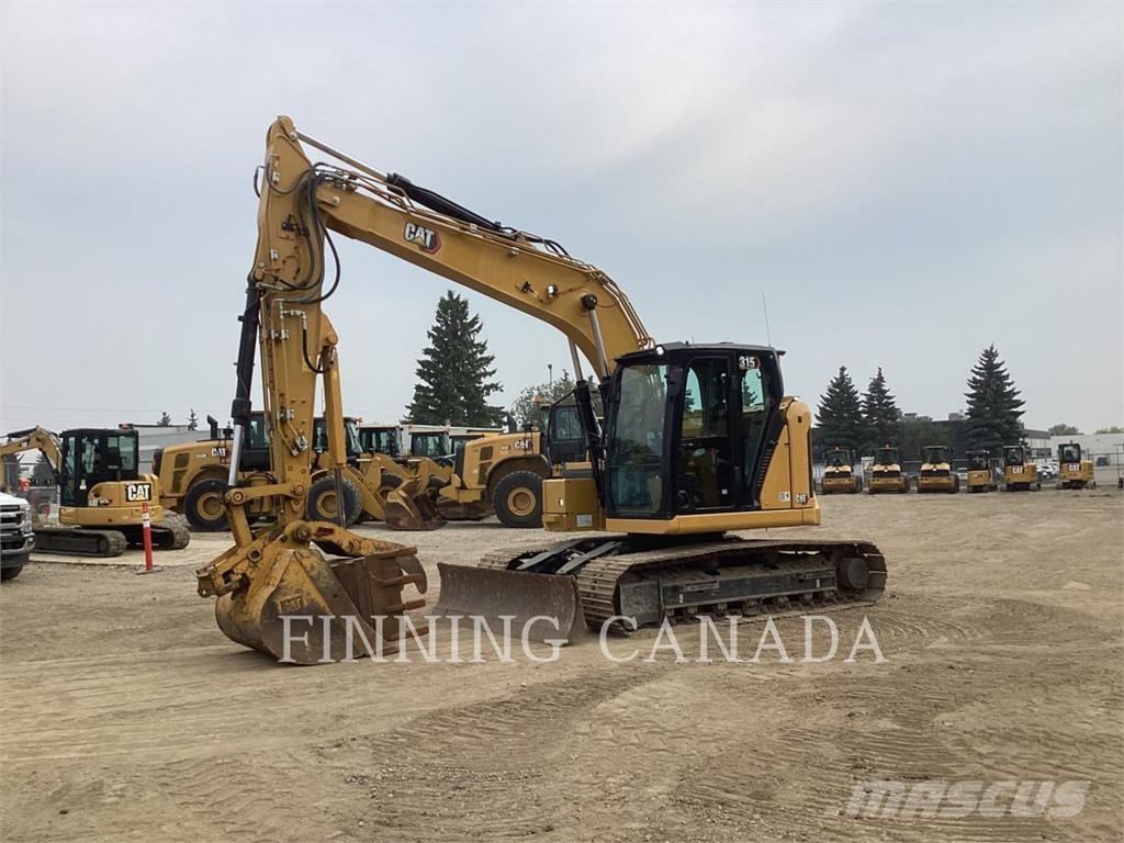 CAT 315-07 Pásové rýpadlá