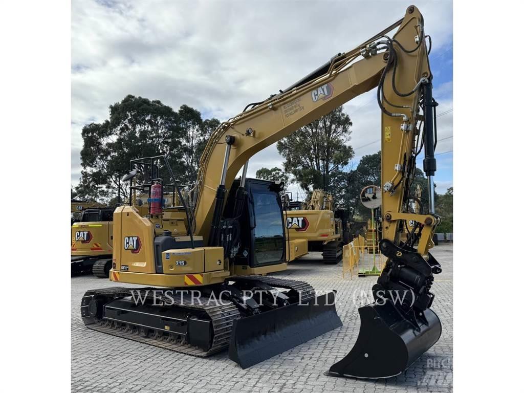 CAT 315-07- 3D Pásové rýpadlá