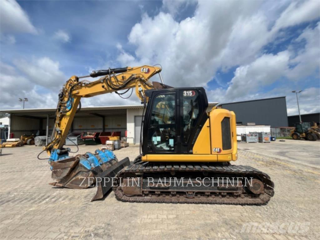 CAT 315-07B Pásové rýpadlá