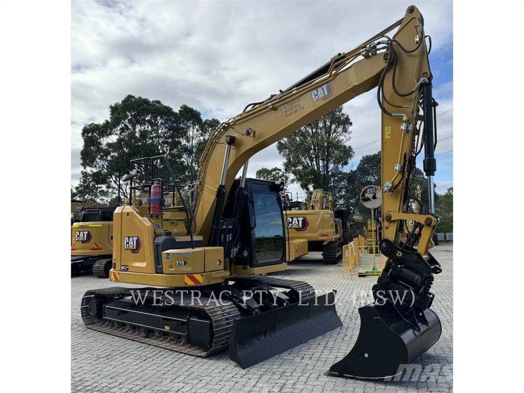 CAT 315 3D Pásové rýpadlá
