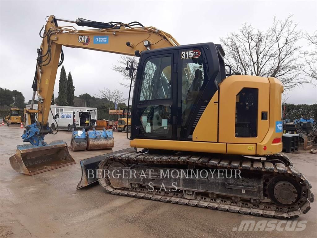 CAT 315 GC Pásové rýpadlá