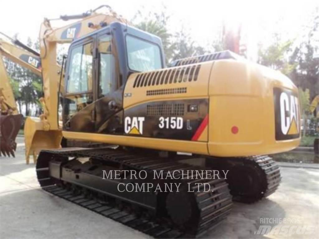 CAT 315DL Pásové rýpadlá