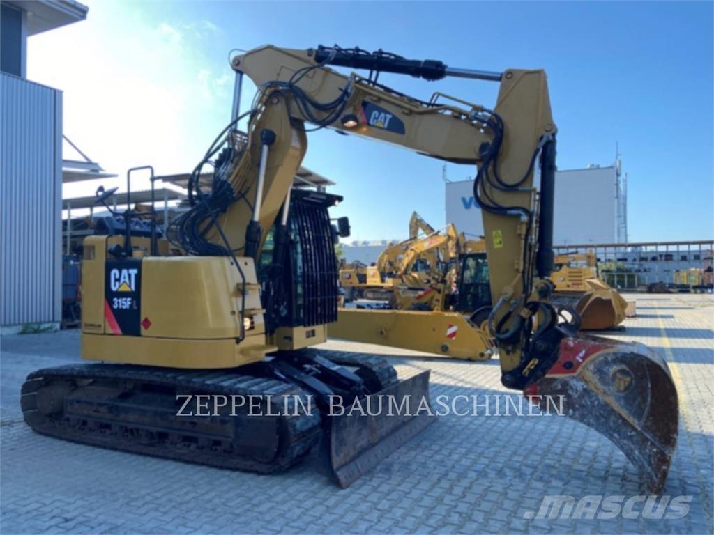 CAT 315FL Pásové rýpadlá