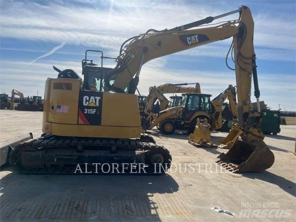 CAT 315FL CR Pásové rýpadlá