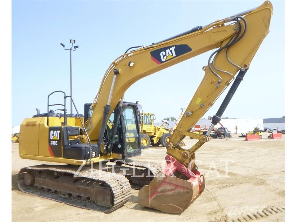 CAT 316E Pásové rýpadlá