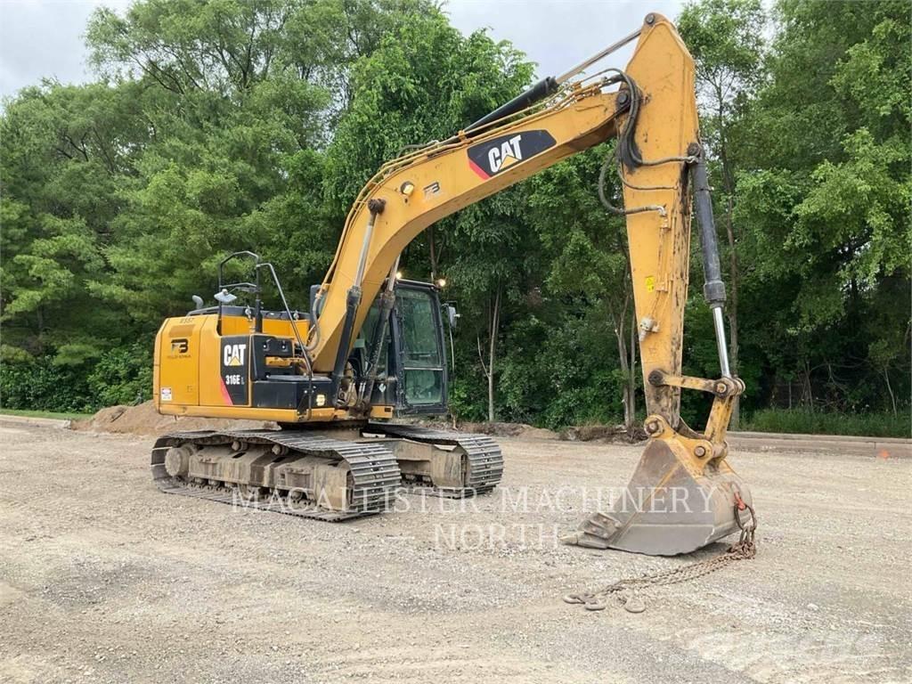 CAT 316EL Pásové rýpadlá