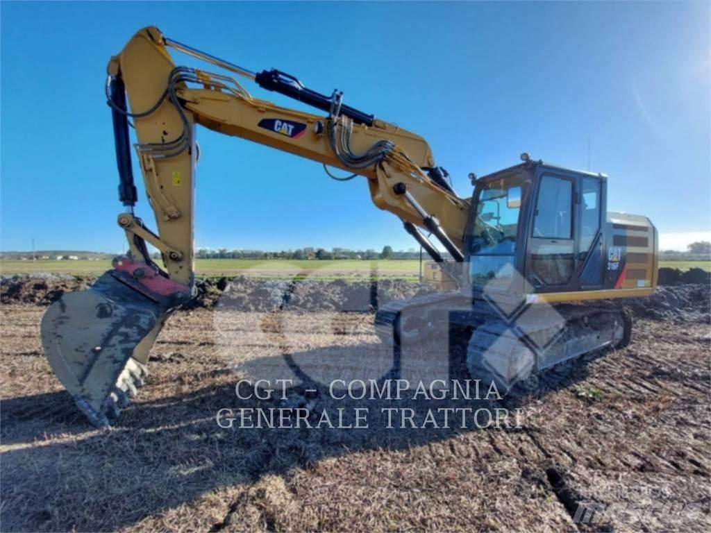 CAT 316F Pásové rýpadlá