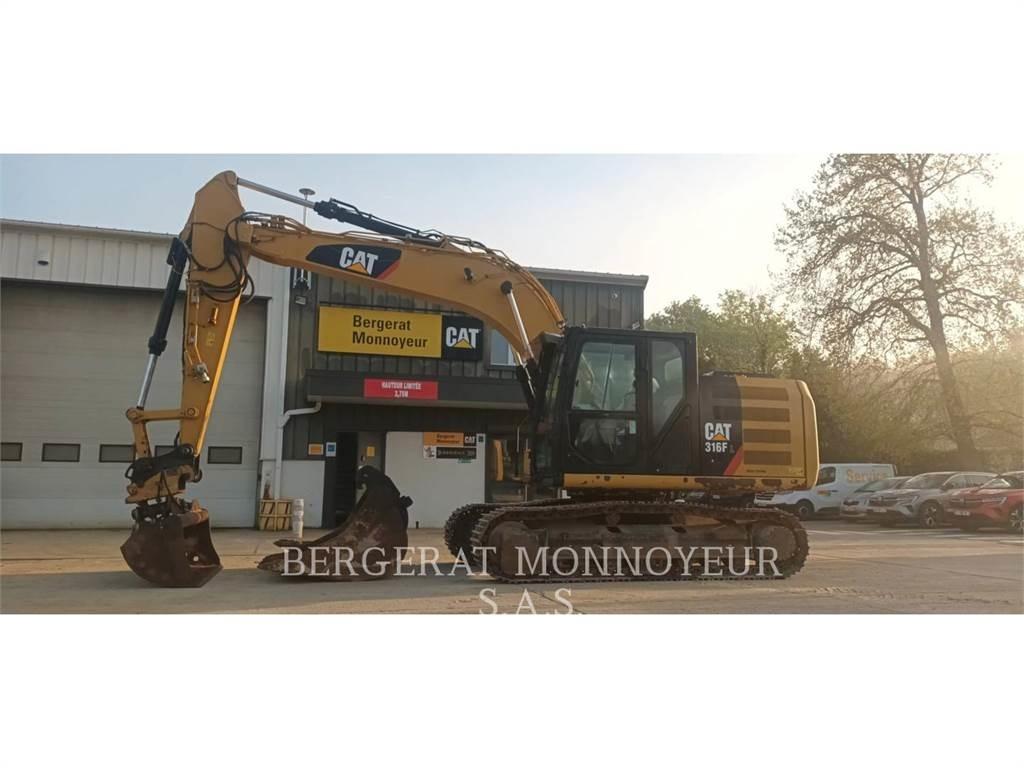 CAT 316F Pásové rýpadlá