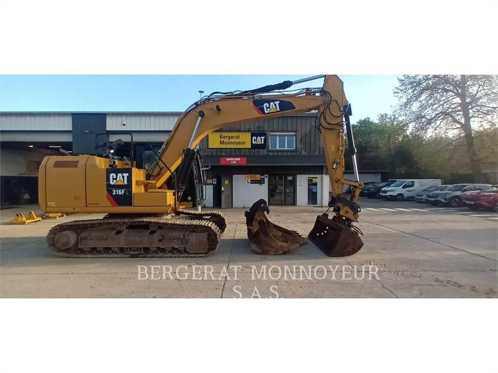 CAT 316F Pásové rýpadlá