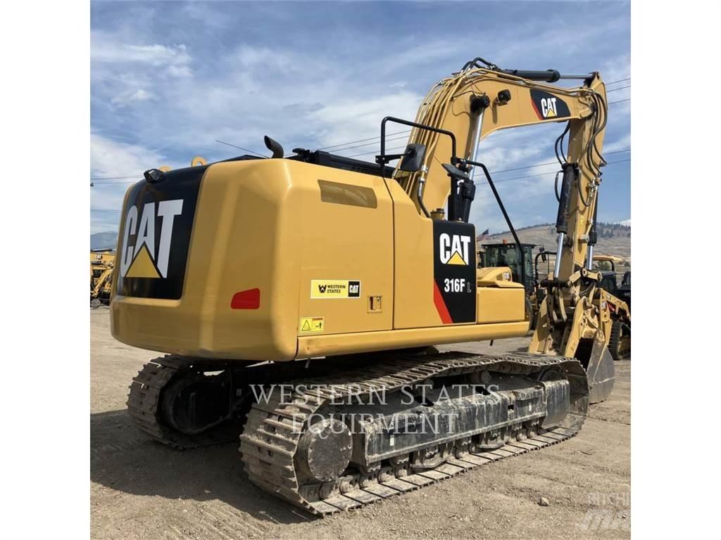 CAT 316F Pásové rýpadlá