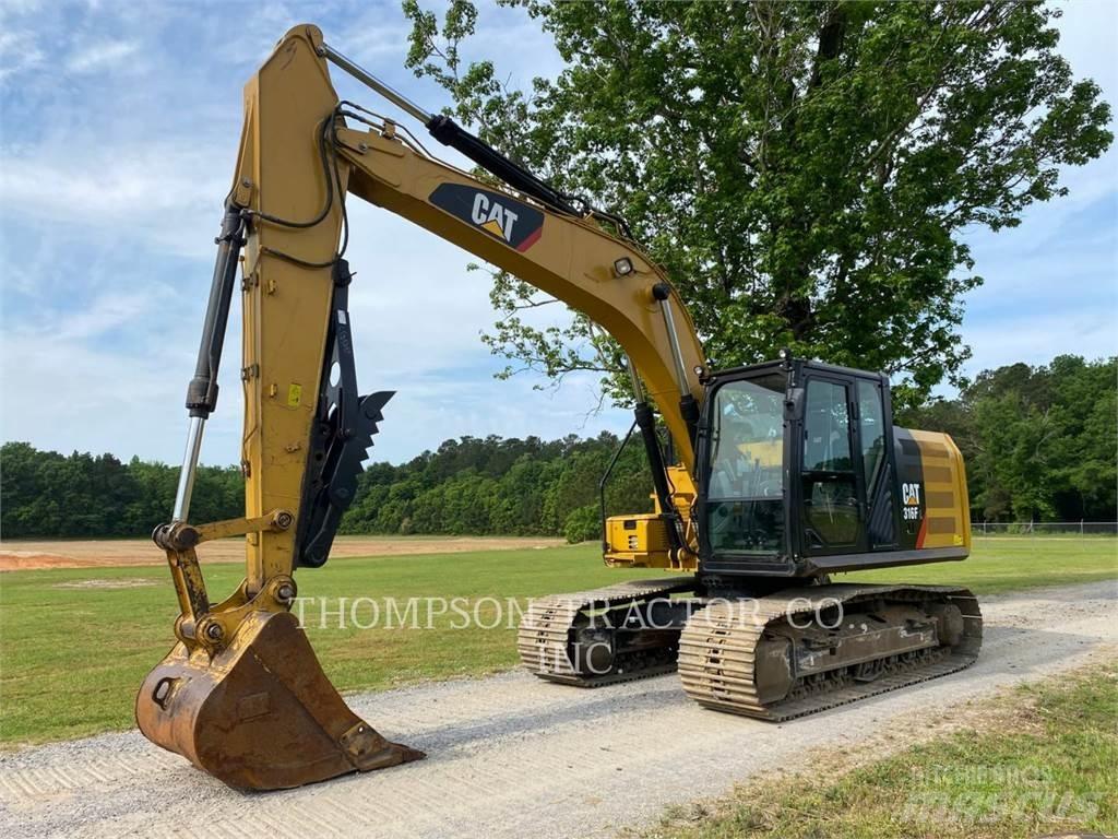 CAT 316FL Pásové rýpadlá