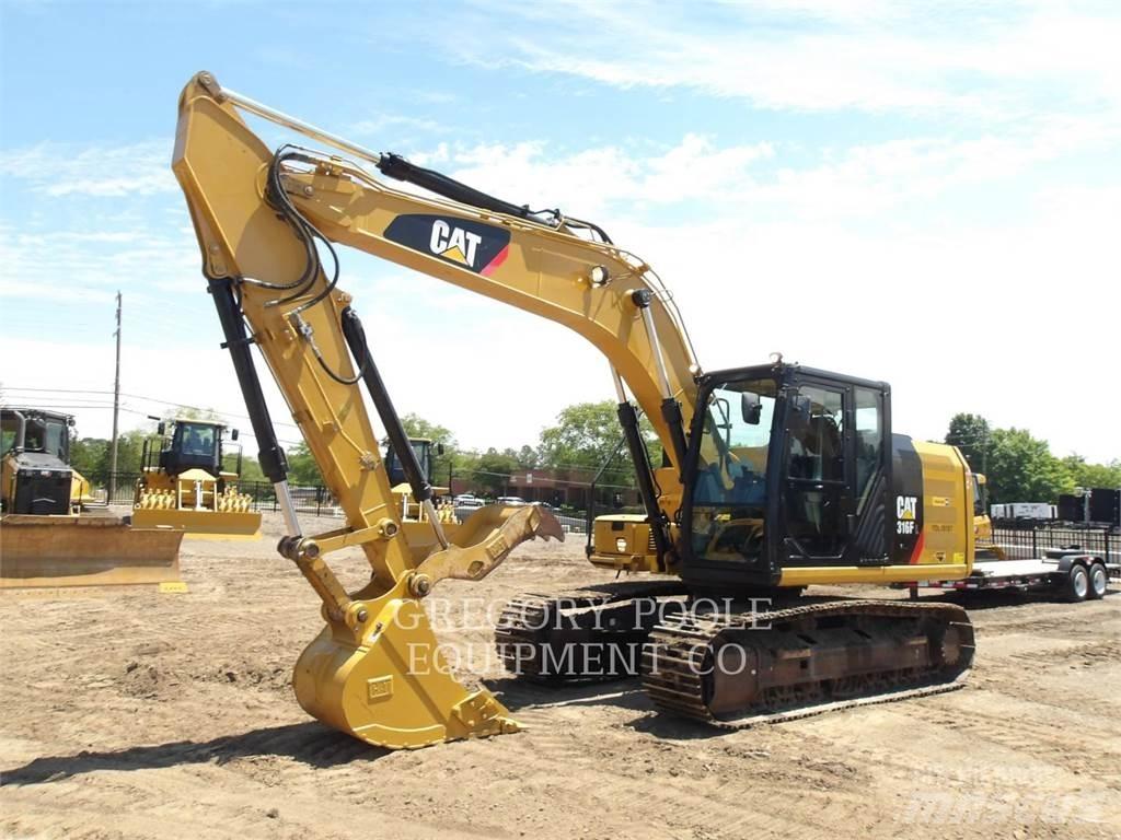 CAT 316FL Pásové rýpadlá