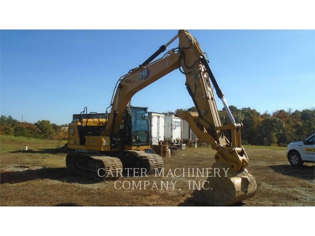CAT 317-07 Pásové rýpadlá