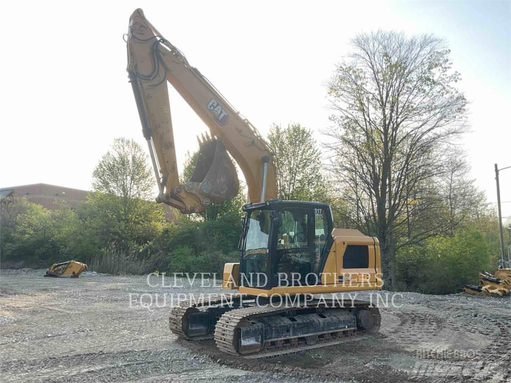CAT 317-07 Pásové rýpadlá