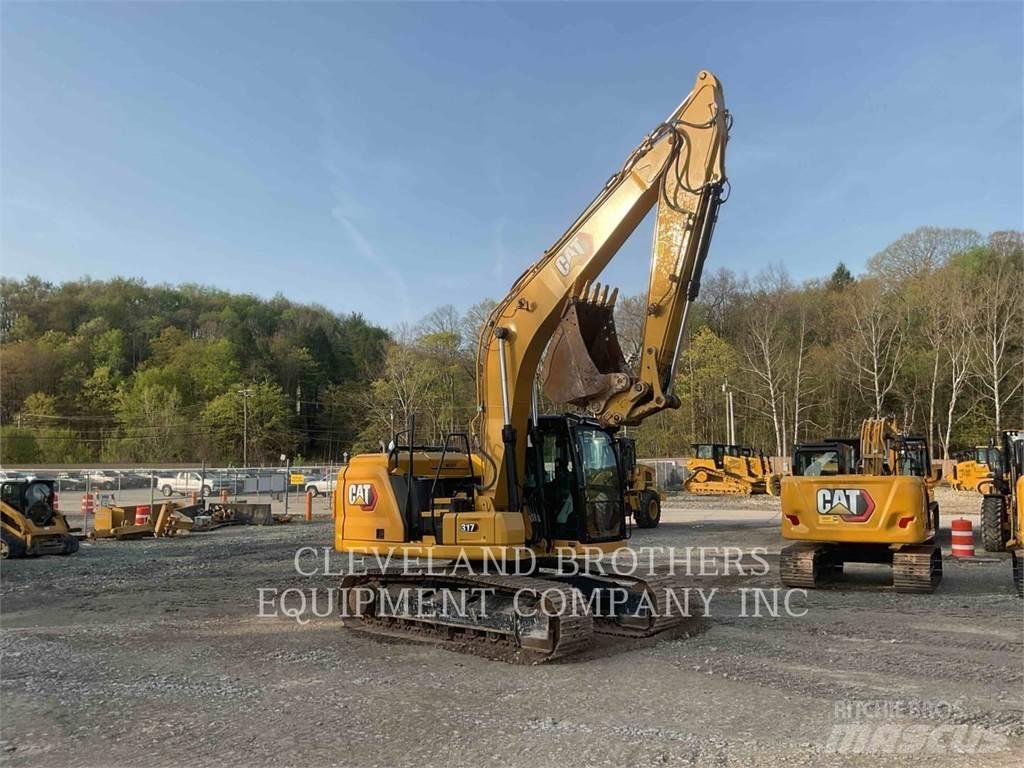 CAT 317-07 Pásové rýpadlá