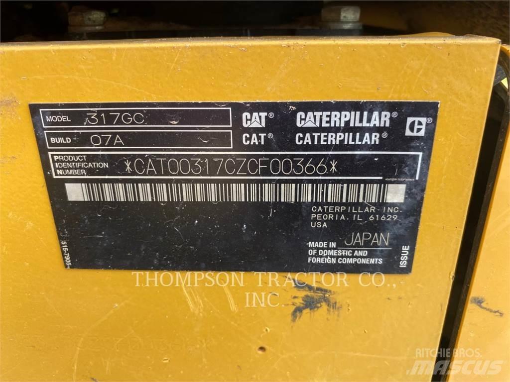 CAT 317 GC Pásové rýpadlá