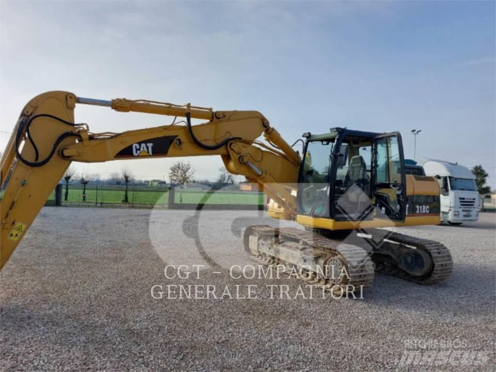 CAT 318C Pásové rýpadlá