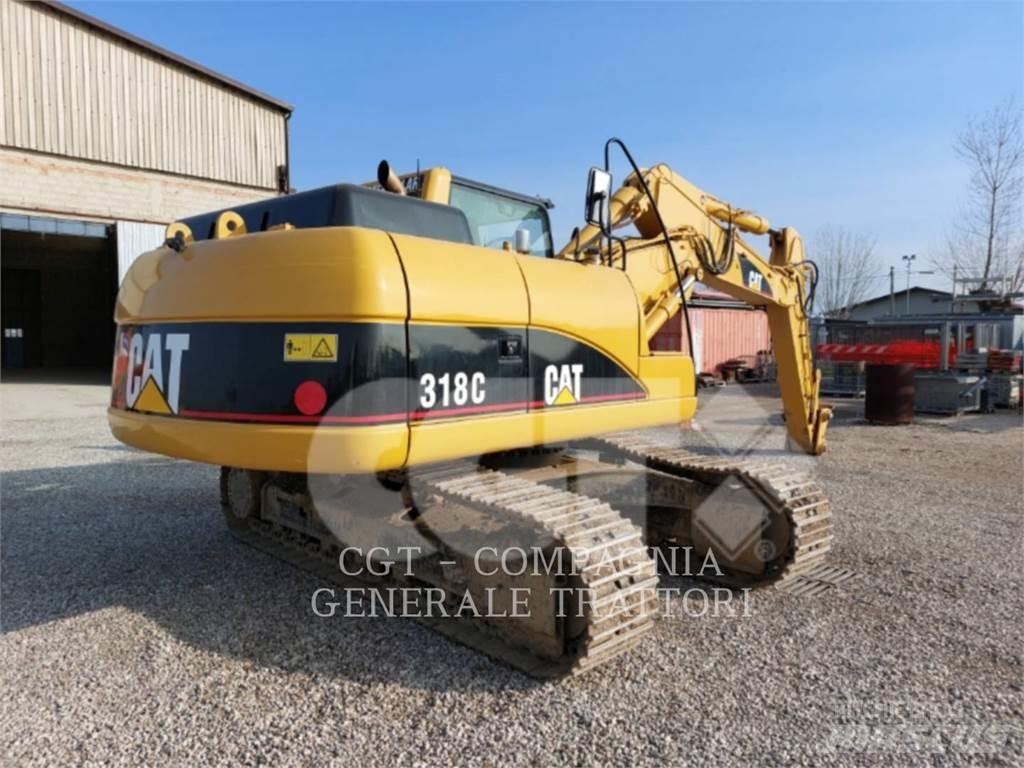 CAT 318C Pásové rýpadlá