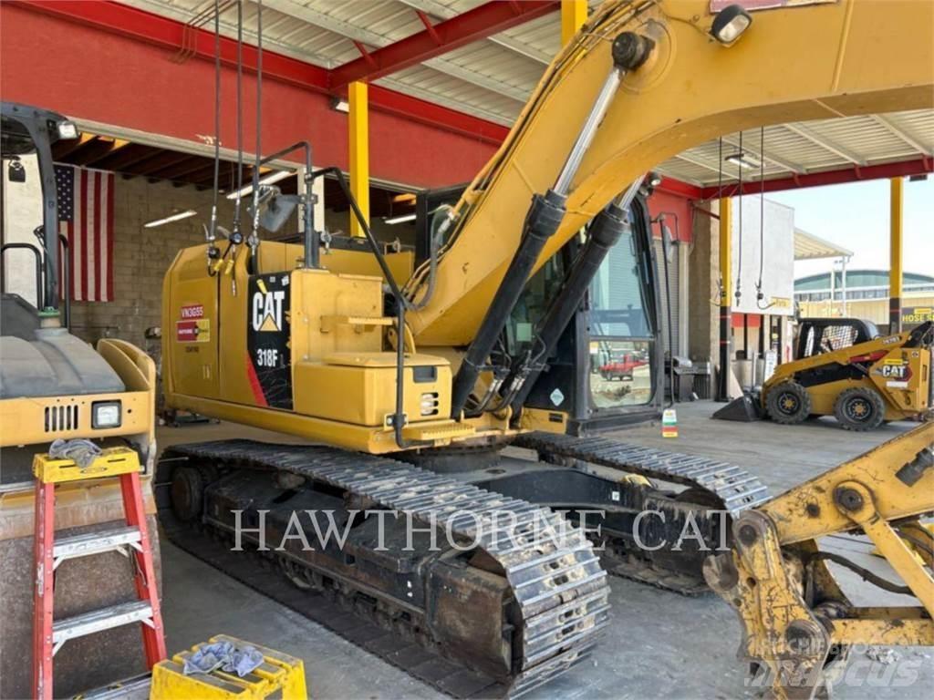 CAT 318F Pásové rýpadlá