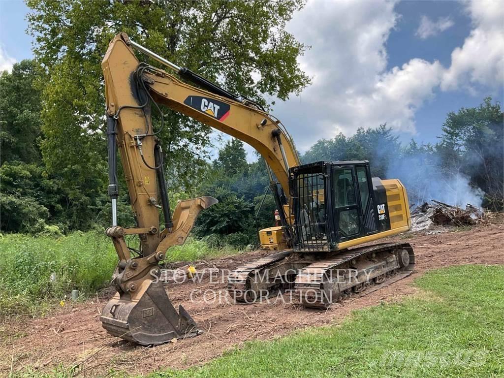 CAT 318FL Pásové rýpadlá