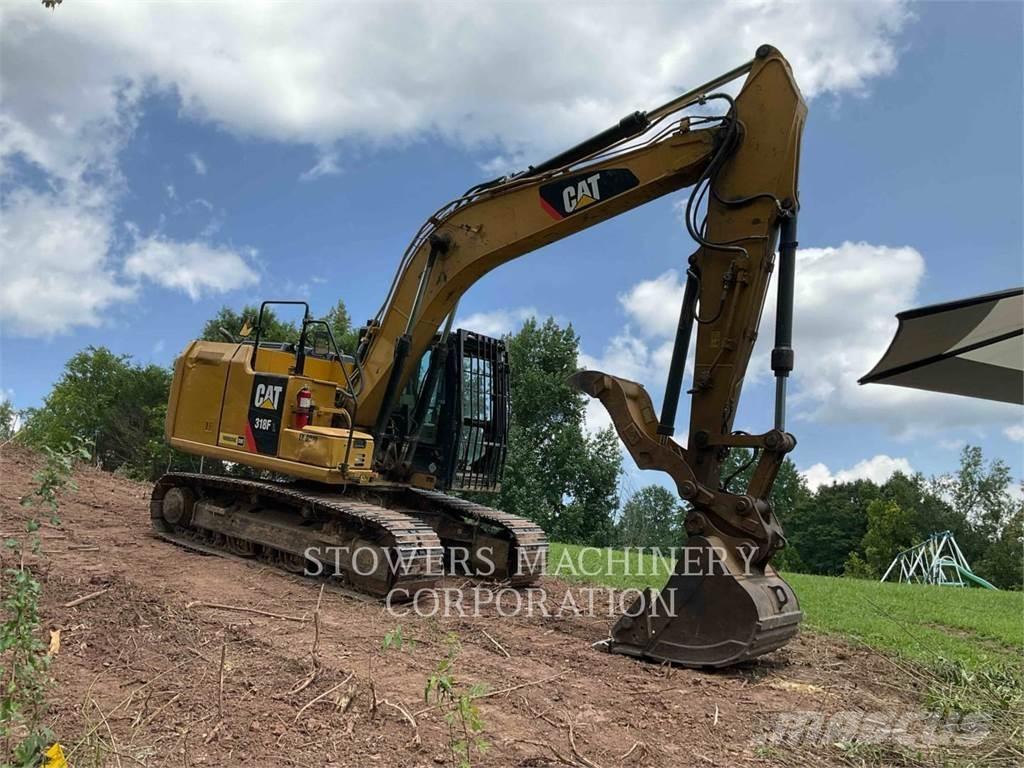 CAT 318FL Pásové rýpadlá