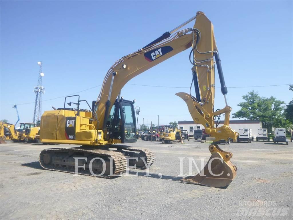 CAT 318FL Pásové rýpadlá