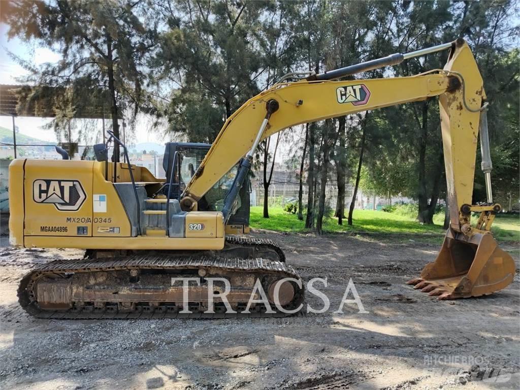 CAT 320 Pásové rýpadlá