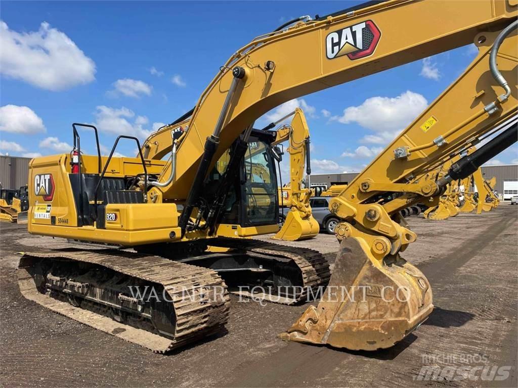 CAT 320 Pásové rýpadlá