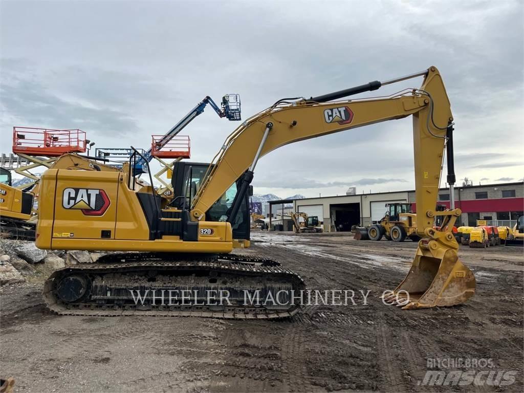 CAT 320 Pásové rýpadlá