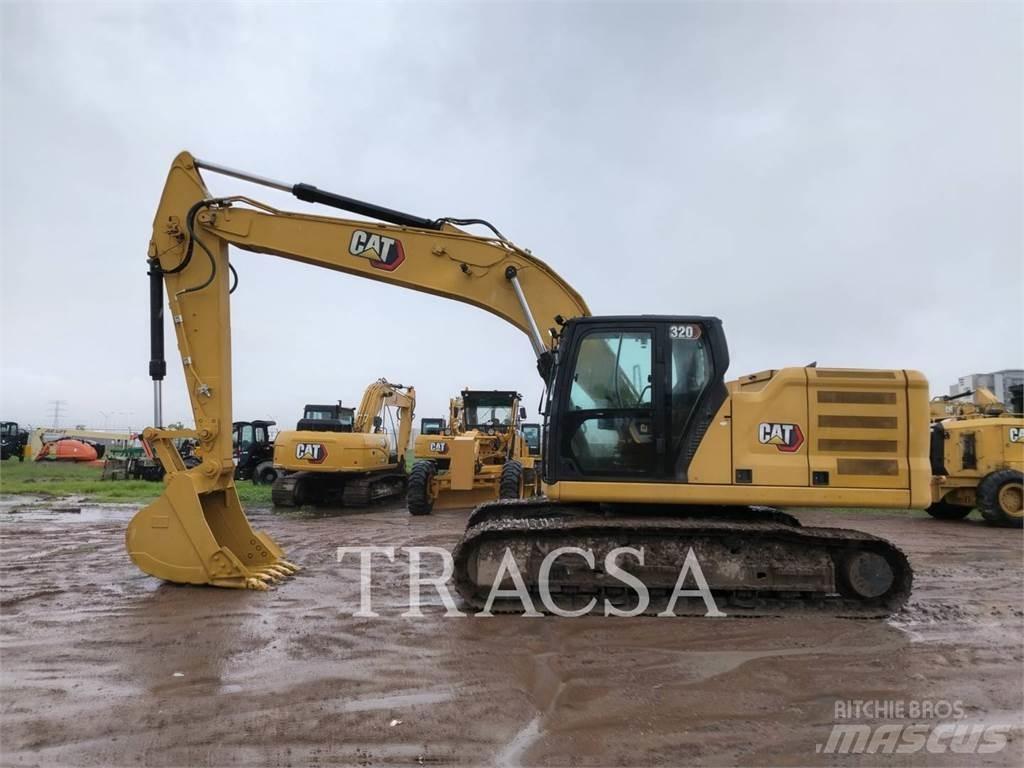 CAT 320 Pásové rýpadlá