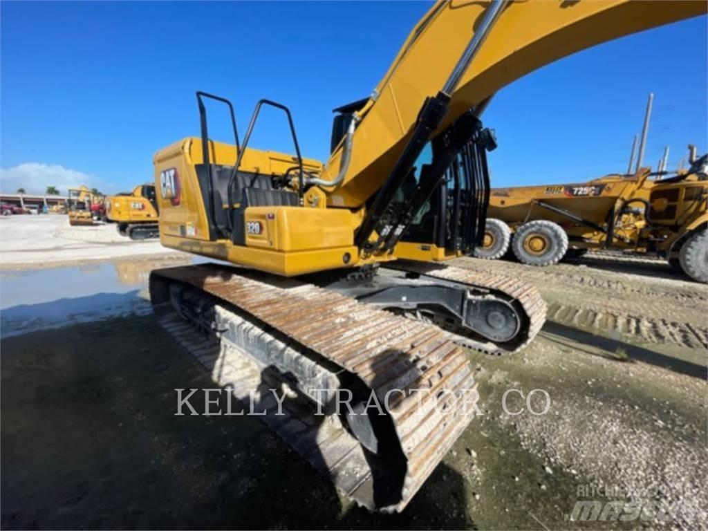 CAT 320 Pásové rýpadlá