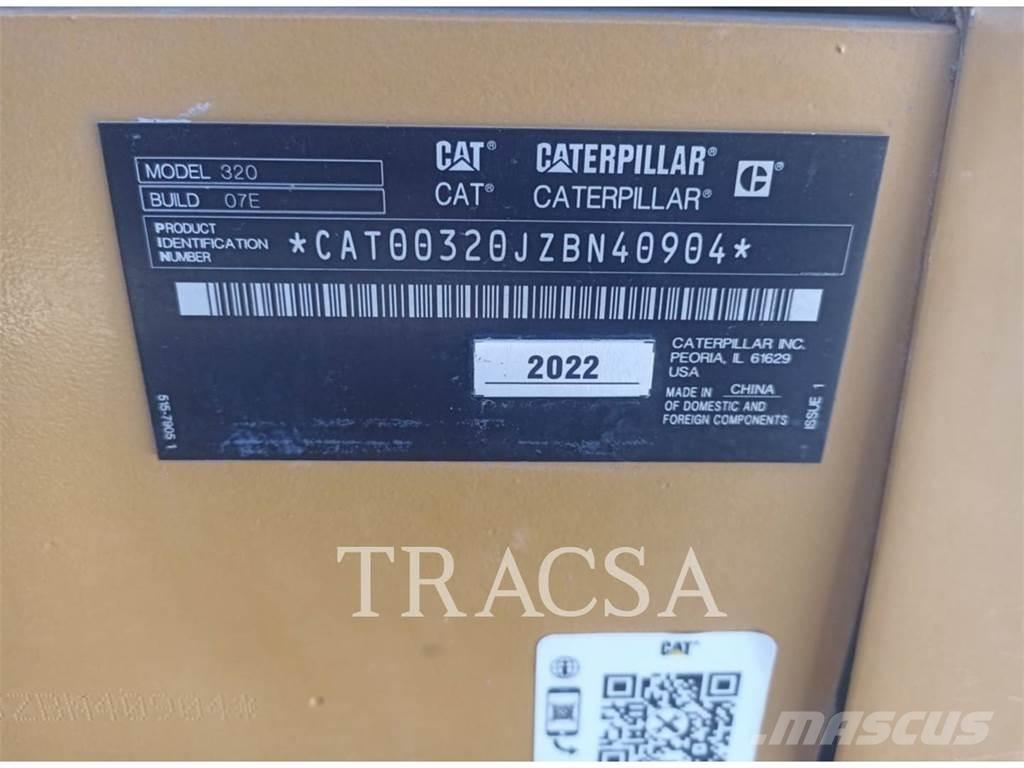 CAT 320 Pásové rýpadlá