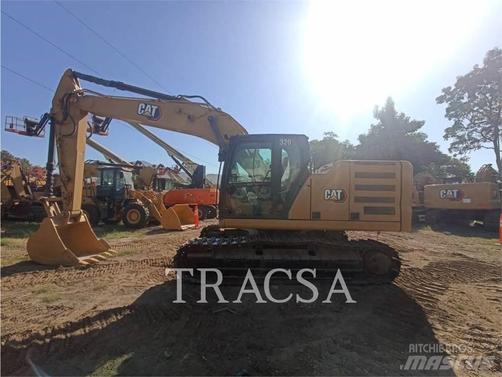 CAT 320 Pásové rýpadlá