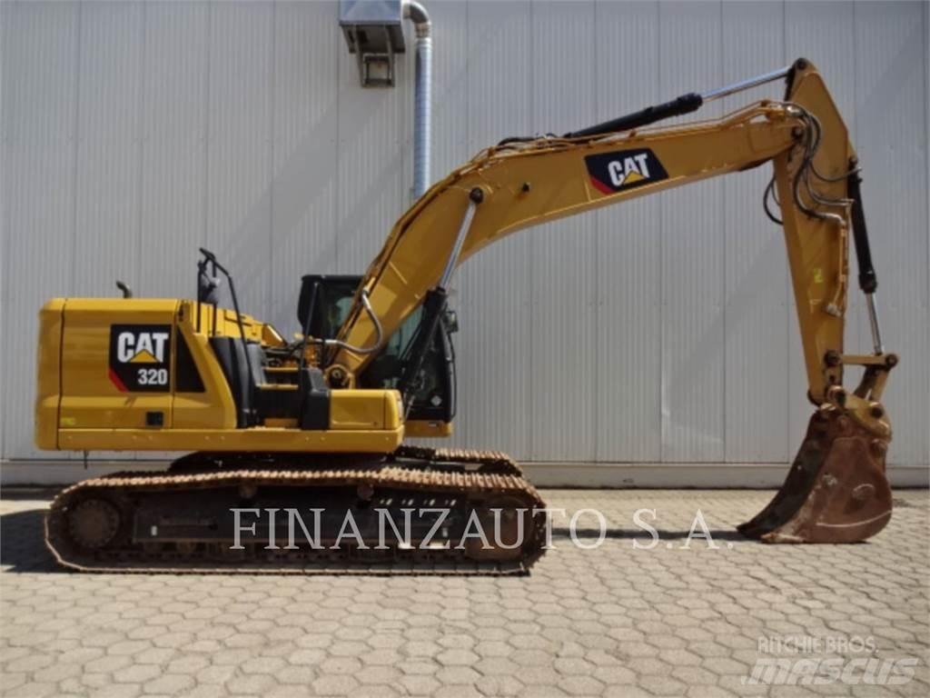 CAT 320 Pásové rýpadlá