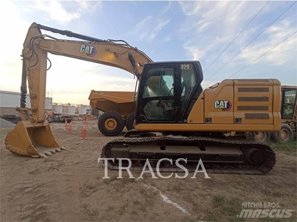 CAT 320 Pásové rýpadlá