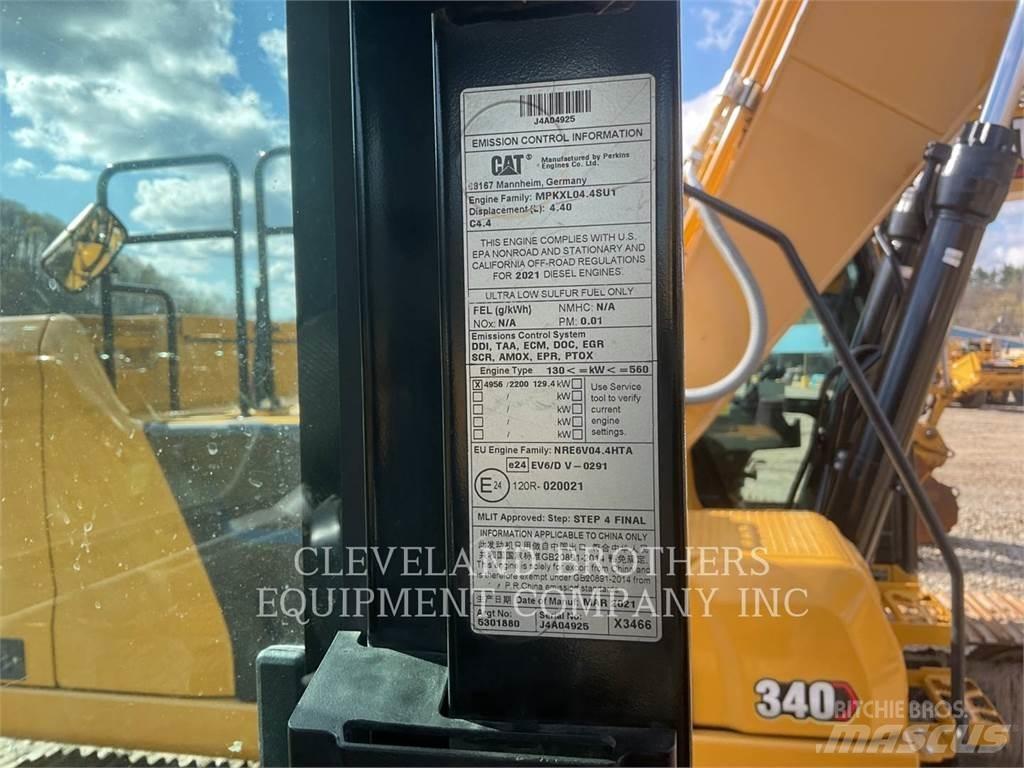 CAT 320 Pásové rýpadlá
