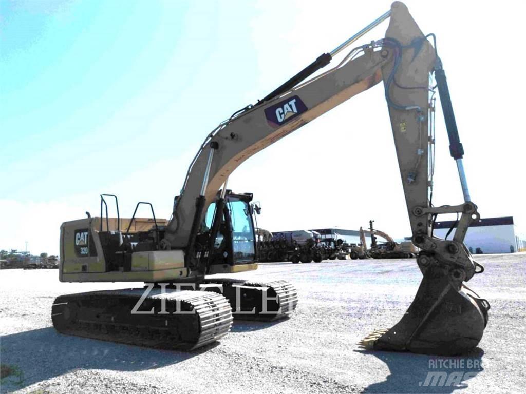 CAT 320 Pásové rýpadlá