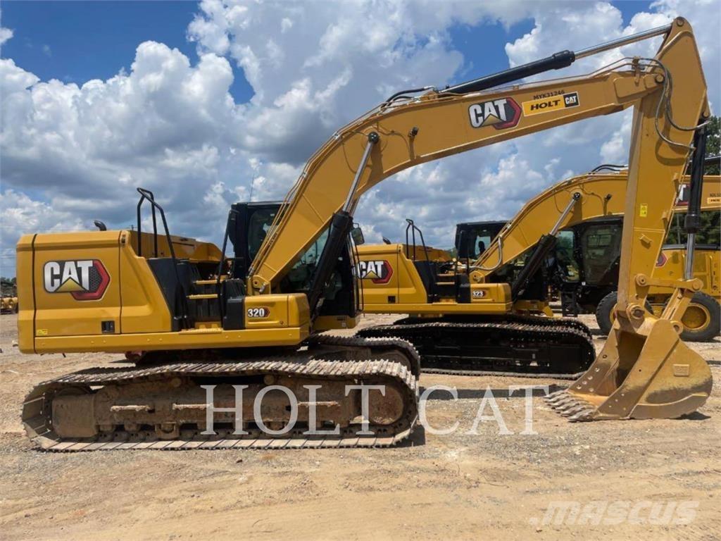 CAT 320 Pásové rýpadlá