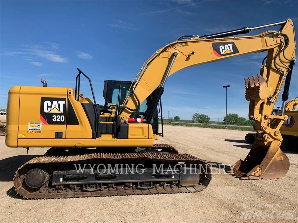 CAT 320 Pásové rýpadlá
